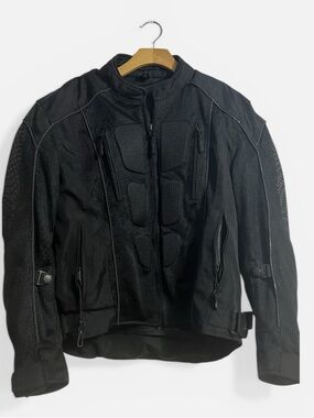 Viking Cycle Motorcycle Jacket Size Medium